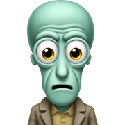 Squidward sticker