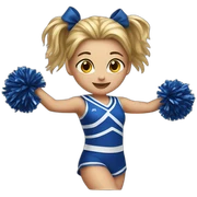 Cheerleading sticker