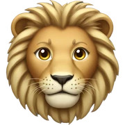 Female lion sticker