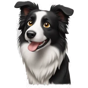 Border collie  sticker