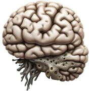 Rotten Brain sticker