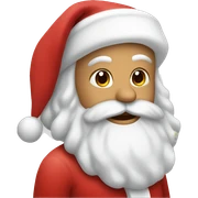 Santa sticker