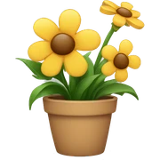 Flowers sticker