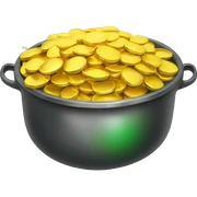 pot of gold sticker