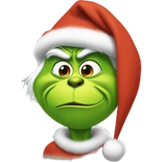 Grinch sticker