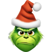 Grinch sticker