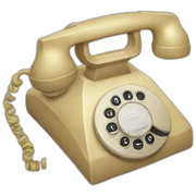 telephone sticker