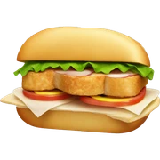 Sandwich de pollo sticker
