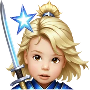 Celestial Samurai sticker