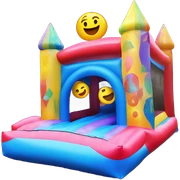 Bouncy castle sticker