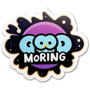 Good morning  sticker