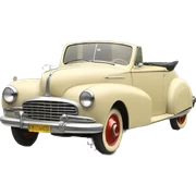 Vintage car sticker