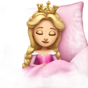 Sleeping beauty  sticker