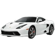 Sport car sticker