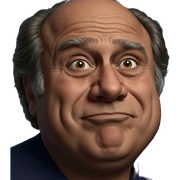 realistic portrait of older boy sticker