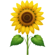 Un girasol en el sol sticker