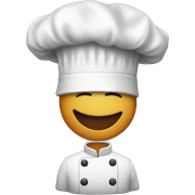 Cook's hat sticker