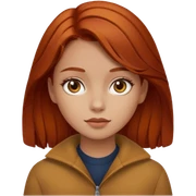 Autumn girl sticker