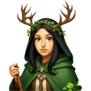 Forest Wizard sticker