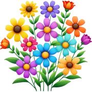 flowers sticker