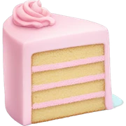 pastel pink cake sticker