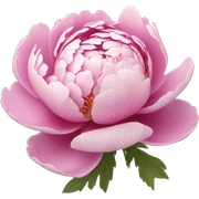 Pivoine sticker
