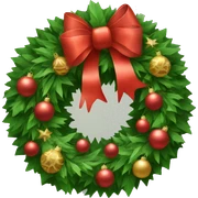 Christmas Wreath  sticker