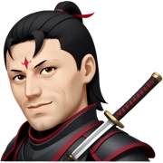 Shadow Samurai sticker