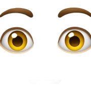 Rolling eyes  sticker