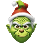 Grinch ￼ sticker