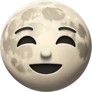 Moon  sticker