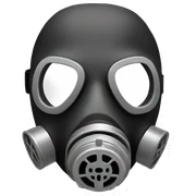gas mask sticker