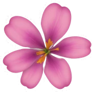 Flowers sticker