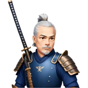Vigilant Samurai sticker