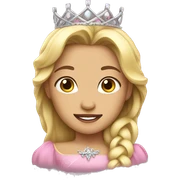 Princess sticker
