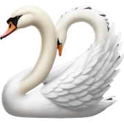 the white swan

 sticker
