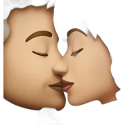 Kissing  sticker