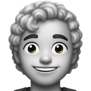 smiling boy in greyscale charli xcx  sticker