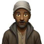 Beggar sticker