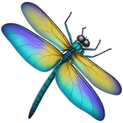 dragon fly sticker