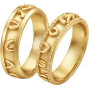 Ring wedding sticker