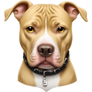 Gangster blonde pitbull sticker