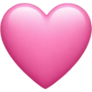 Pink heart sticker