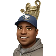 happy boy in baseball cap sticker