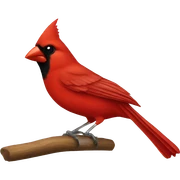 Cardinal sticker