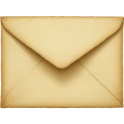 Vintage envelope sticker