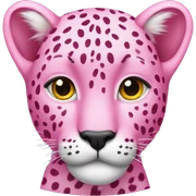 pink cheetah sticker