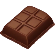 Chocolate bar  sticker