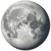 To the moon sticker
