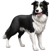 Border collie sticker